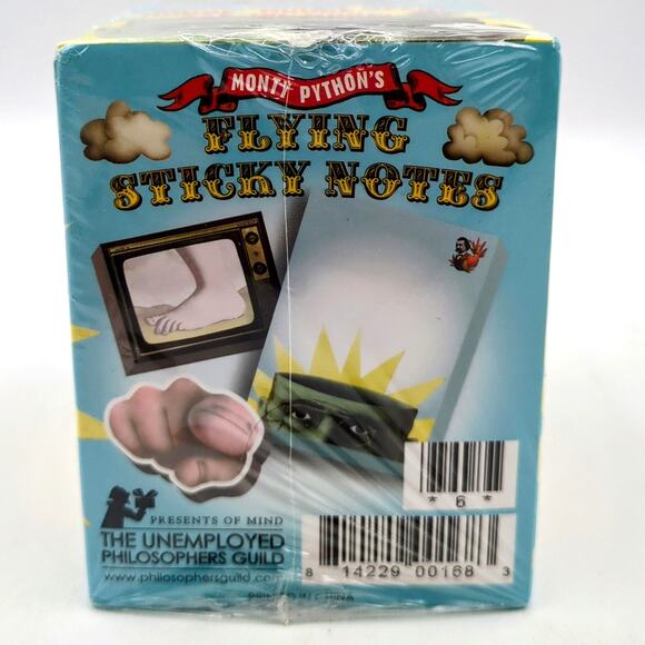 Monty Python's Flying Sticky Notes Unemployed Philosophers Guild Office NEW - Picture 3 of 5